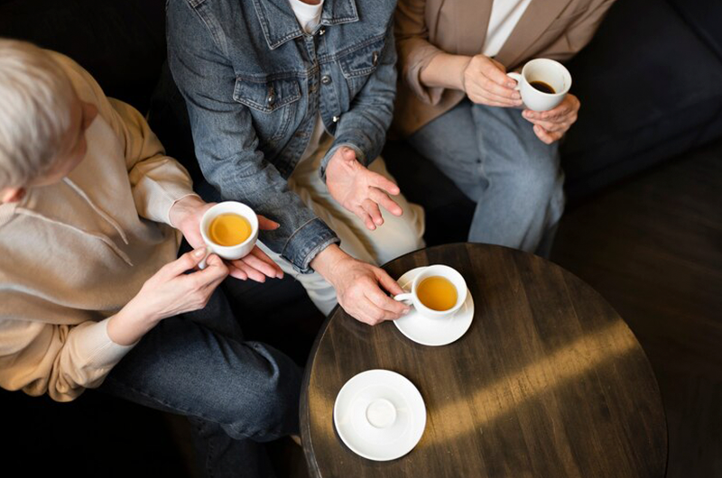 Expérience Tea room pour apprendre l'anglais